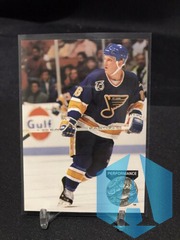 1992-93 Pro Set Platinum Brett Hull Platinum Performance #282